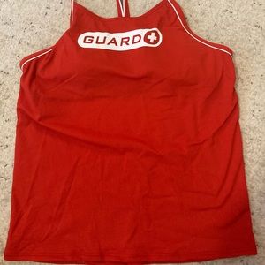 TYR Guard Swimsuit Top, size XL. New with tags.